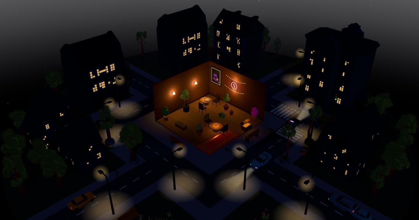 City nights: a Perlink 3D world